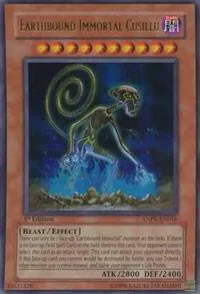Earthbound Immortal Cusillu ANPR-EN016 1st Edition Yu-Gi-Oh card from Ancient Prophecy