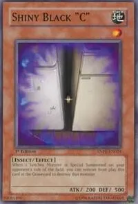 Shiny Black "C" ANPR-EN024 Unlimited Yu-Gi-Oh card from Ancient Prophecy