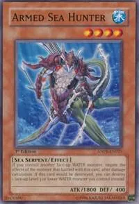 Armed Sea Hunter ANPR-EN025 1st Edition Yu-Gi-Oh card from Ancient Prophecy