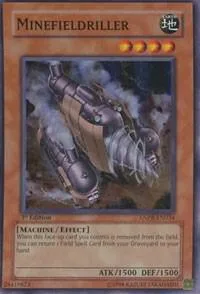 Minefieldriller ANPR-EN034 Unlimited Yu-Gi-Oh card from Ancient Prophecy