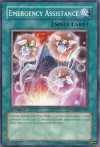 Emergency Assistance ANPR-EN049 1st Edition Yu-Gi-Oh card from Ancient Prophecy