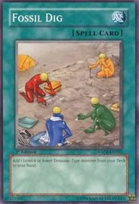 Fossil Dig ANPR-EN062 Yu-Gi-Oh card from Ancient Prophecy