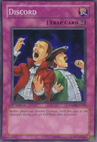 Discord ANPR-EN068 1st Edition Yu-Gi-Oh card from Ancient Prophecy