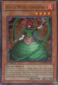 Koa'ki Meiru Gravirose ANPR-EN083 1st Edition Yu-Gi-Oh card from Ancient Prophecy