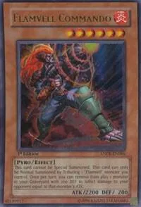 Flamvell Commando ANPR-EN086 Yu-Gi-Oh card from Ancient Prophecy