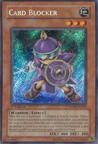 Card Blocker ANPR-EN093 1st Edition Yu-Gi-Oh card from Ancient Prophecy