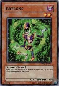 Krebons TU01-EN003 Yu-Gi-Oh card from Turbo Pack Booster One Pack