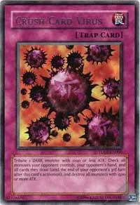 Crush Card Virus TU01-EN006 Yu-Gi-Oh card from Turbo Pack Booster One Pack