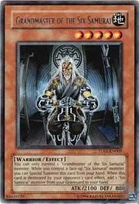 Grandmaster of the Six Samurai TU01-EN009 Yu-Gi-Oh card from Turbo Pack Booster One Pack