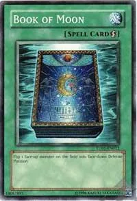 Book of Moon TU01-EN012 Yu-Gi-Oh card from Turbo Pack Booster One Pack