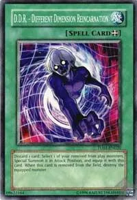 D.D.R. - Different Dimension Reincarnation TU01-EN020 Yu-Gi-Oh card from Turbo Pack Booster One Pack