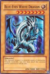 Blue-Eyes White Dragon DLG1-EN002 Yu-Gi-Oh card from Dark Legends