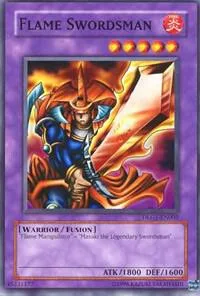 Flame Swordsman DLG1-EN003 Yu-Gi-Oh card from Dark Legends
