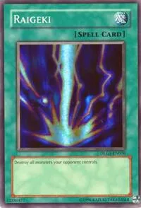 Raigeki DLG1-EN006 Yu-Gi-Oh card from Dark Legends
