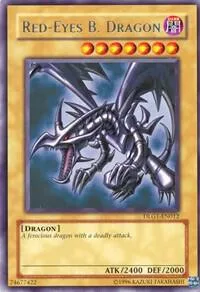 Red-Eyes B. Dragon DLG1-EN012 Yu-Gi-Oh card from Dark Legends