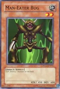 Man-Eater Bug DLG1-EN015 Yu-Gi-Oh card from Dark Legends