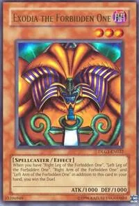 Exodia the Forbidden One DLG1-EN022 Yu-Gi-Oh card from Dark Legends