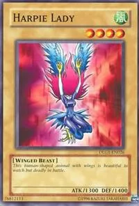 Harpie Lady DLG1-EN026 Yu-Gi-Oh card from Dark Legends