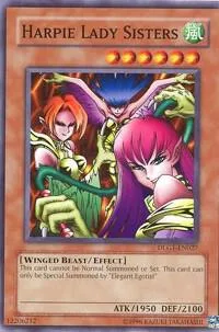 Harpie Lady Sisters DLG1-EN027 Yu-Gi-Oh card from Dark Legends