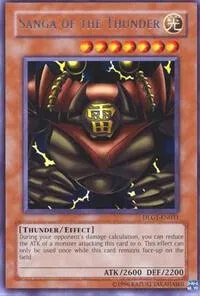 Sanga of the Thunder DLG1-EN031 Yu-Gi-Oh card from Dark Legends