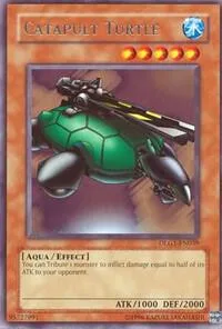Catapult Turtle DLG1-EN039 Yu-Gi-Oh card from Dark Legends