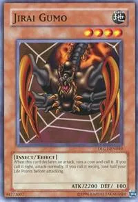 Jirai Gumo DLG1-EN040 Yu-Gi-Oh card from Dark Legends