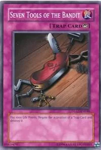 Seven Tools of the Bandit DLG1-EN048 Yu-Gi-Oh card from Dark Legends