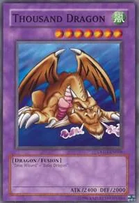 Thousand Dragon DLG1-EN050 Yu-Gi-Oh card from Dark Legends