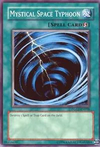 Mystical Space Typhoon DLG1-EN058 Yu-Gi-Oh card from Dark Legends