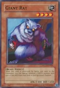 Giant Rat DLG1-EN068 Yu-Gi-Oh card from Dark Legends
