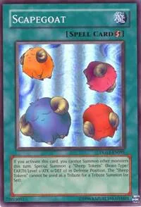 Scapegoat DLG1-EN091 Yu-Gi-Oh card from Dark Legends