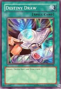Destiny Draw DLG1-EN109 Yu-Gi-Oh card from Dark Legends