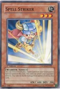 Spell Striker SDWS-EN005 Yu-Gi-Oh card from Structure Deck: Warriors' Strike