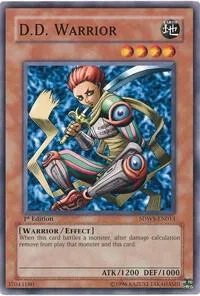 D.D. Warrior SDWS-EN013 Yu-Gi-Oh card from Structure Deck: Warriors' Strike