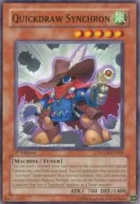 Quickdraw Synchron SOVR-EN004 Unlimited Yu-Gi-Oh card from Stardust Overdrive
