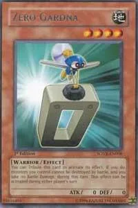 Zero Gardna SOVR-EN006 Unlimited Yu-Gi-Oh card from Stardust Overdrive