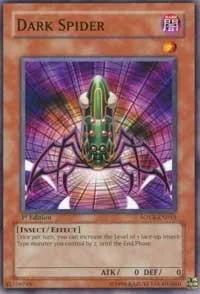 Dark Spider SOVR-EN015 Yu-Gi-Oh card from Stardust Overdrive