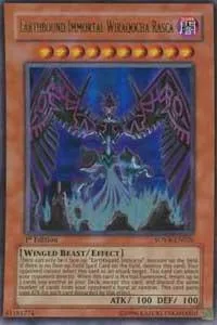 Earthbound Immortal Wiraqocha Rasca SOVR-EN026 1st Edition Yu-Gi-Oh card from Stardust Overdrive