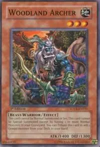 Woodland Archer SOVR-EN031 Unlimited Yu-Gi-Oh card from Stardust Overdrive