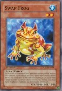 Swap Frog SOVR-EN034 1st Edition Yu-Gi-Oh card from Stardust Overdrive