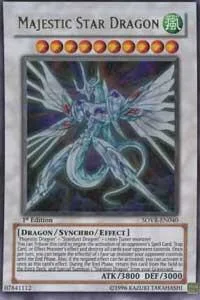 Majestic Star Dragon SOVR-EN040 Unlimited Yu-Gi-Oh card from Stardust Overdrive
