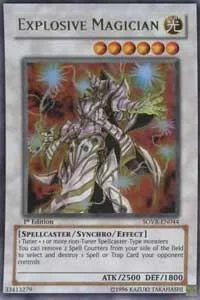 Explosive Magician SOVR-EN044 Unlimited Yu-Gi-Oh card from Stardust Overdrive