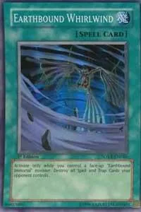 Earthbound Whirlwind SOVR-EN046 Unlimited Yu-Gi-Oh card from Stardust Overdrive