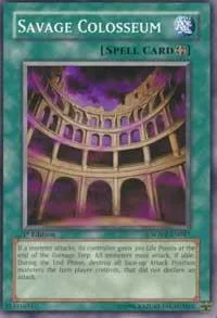 Savage Colosseum SOVR-EN047 Yu-Gi-Oh card from Stardust Overdrive