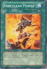 Herculean Power SOVR-EN054 1st Edition Yu-Gi-Oh card from Stardust Overdrive
