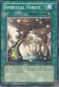 Spiritual Forest SOVR-EN059 Unlimited Yu-Gi-Oh card from Stardust Overdrive