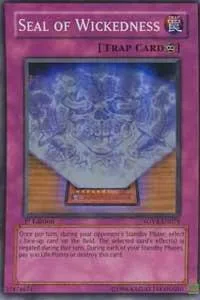Seal of Wickedness SOVR-EN079 Yu-Gi-Oh card from Stardust Overdrive