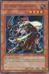 Gemini Scorpion SOVR-EN085 Yu-Gi-Oh card from Stardust Overdrive
