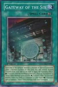 Gateway of the Six SOVR-EN089 1st Edition Yu-Gi-Oh card from Stardust Overdrive