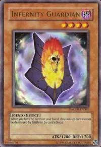 Infernity Guardian WC09-EN003 Yu-Gi-Oh card from Stardust Accelerator Promos